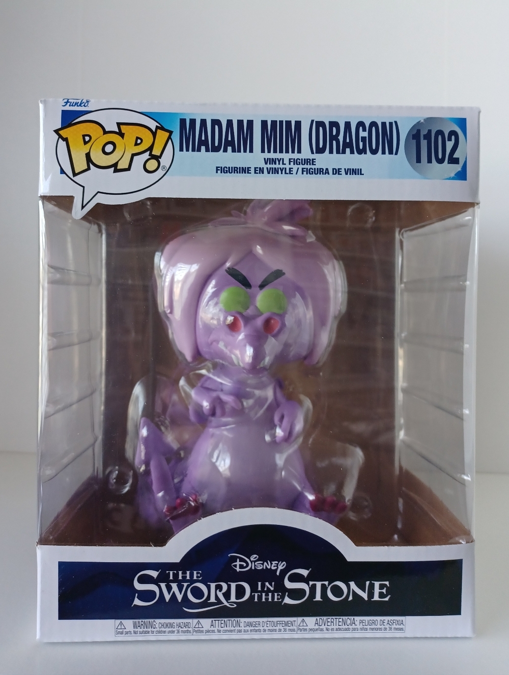 Disney Madam Mim (Dragon) 1102 The Sword In The Stone Vinyl Figure Funko Pop
